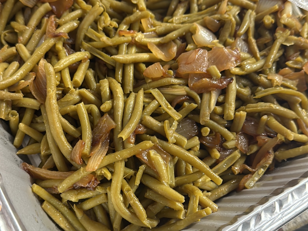 Photo de Recette Haricots verts oignons