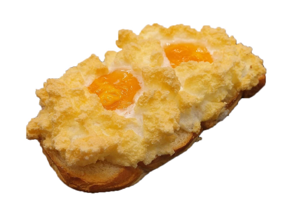 Photo de Recette Toast œuf nuage