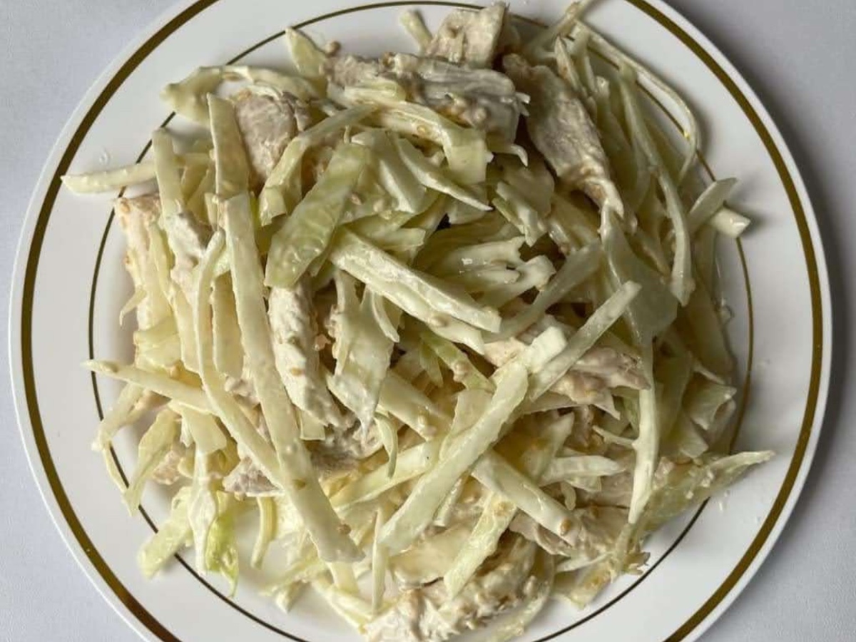 Photo de Recette Salade choux poulet