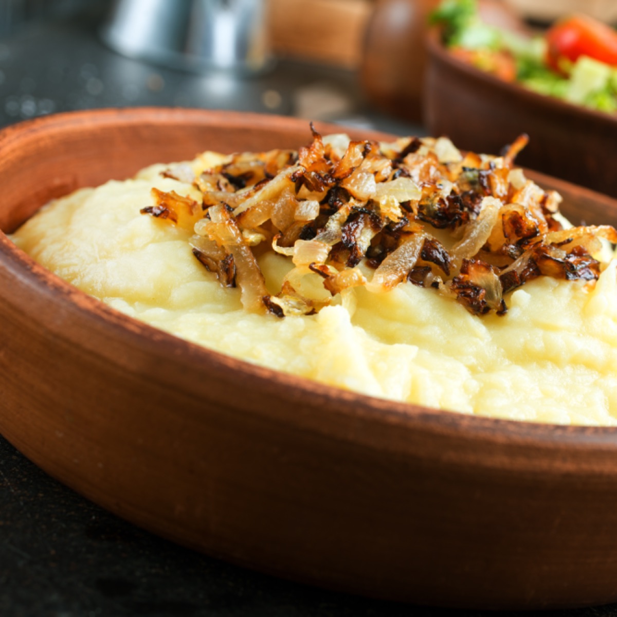 Photo de Recette Purée aux oignons