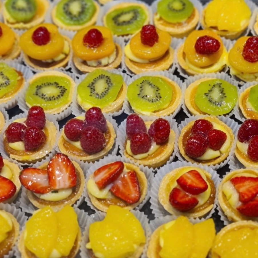 Photo de Tartelettes aux fruits riches en couleurs