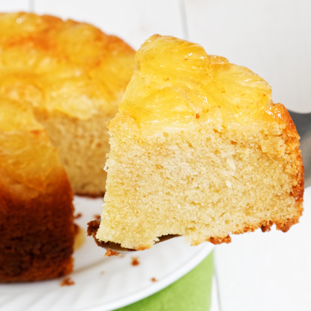 Photo de Recette Gâteau à l'ananas