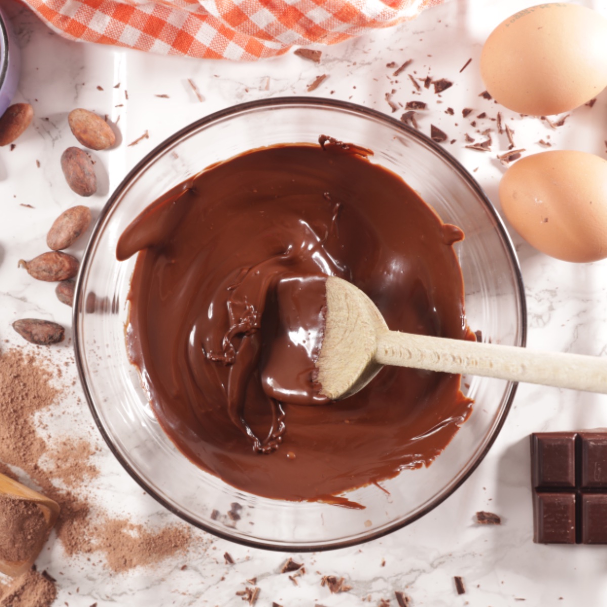 Photo de Recette Ganache au chocolat