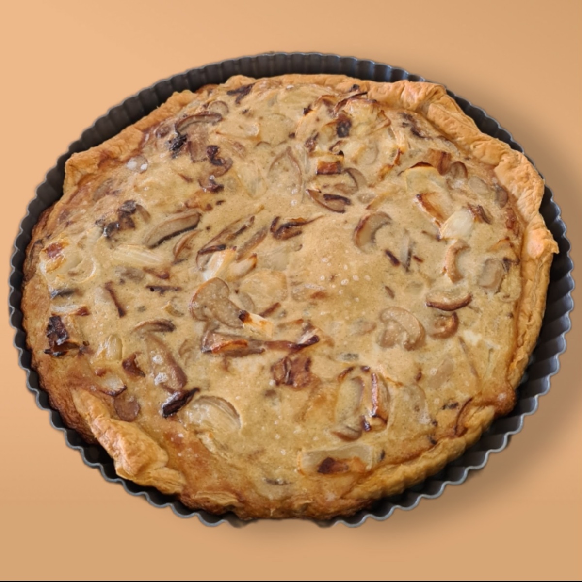 Photo de Recette Tourte aux champignons