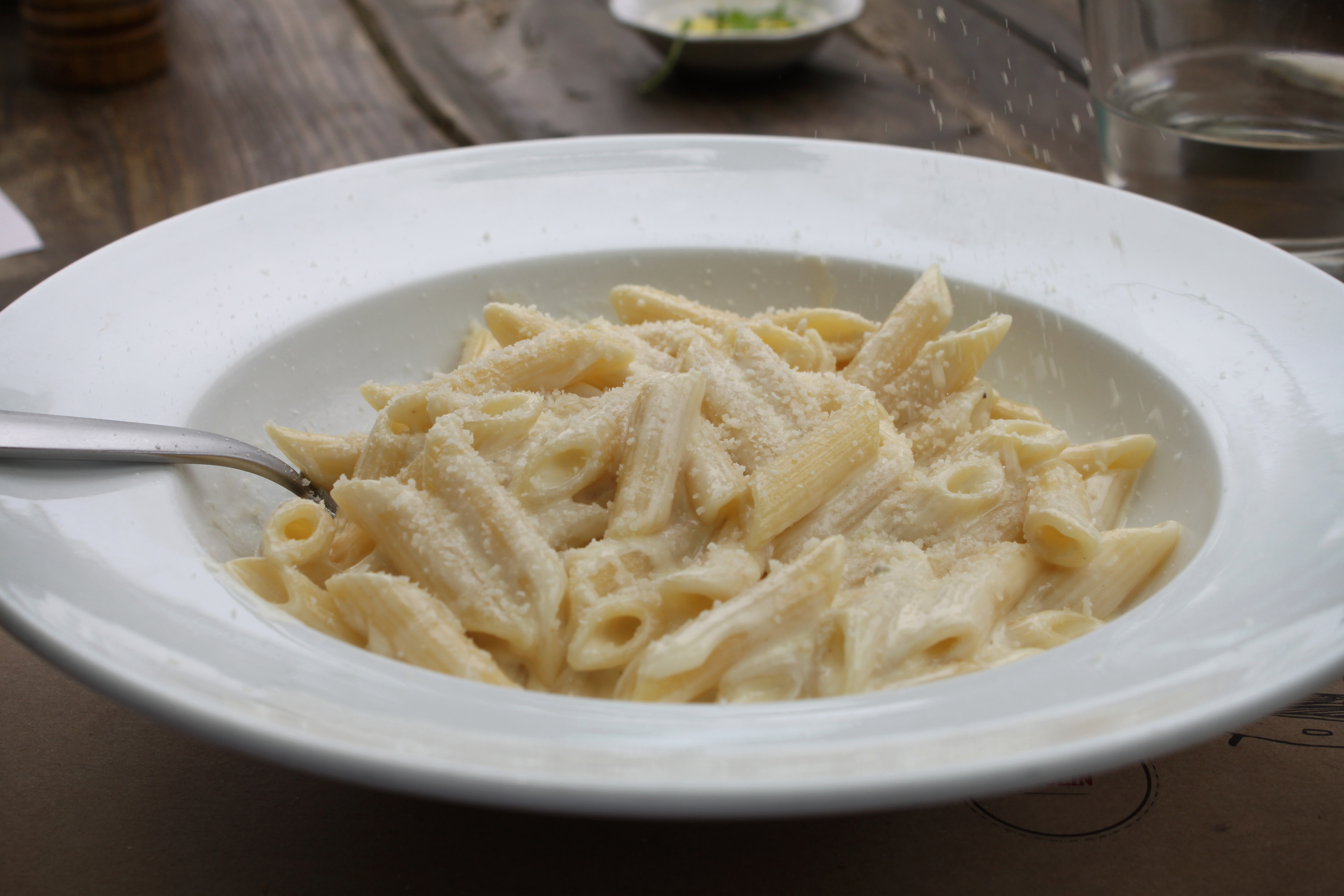 Photo de Pâtes à la Crème et au Parmesan