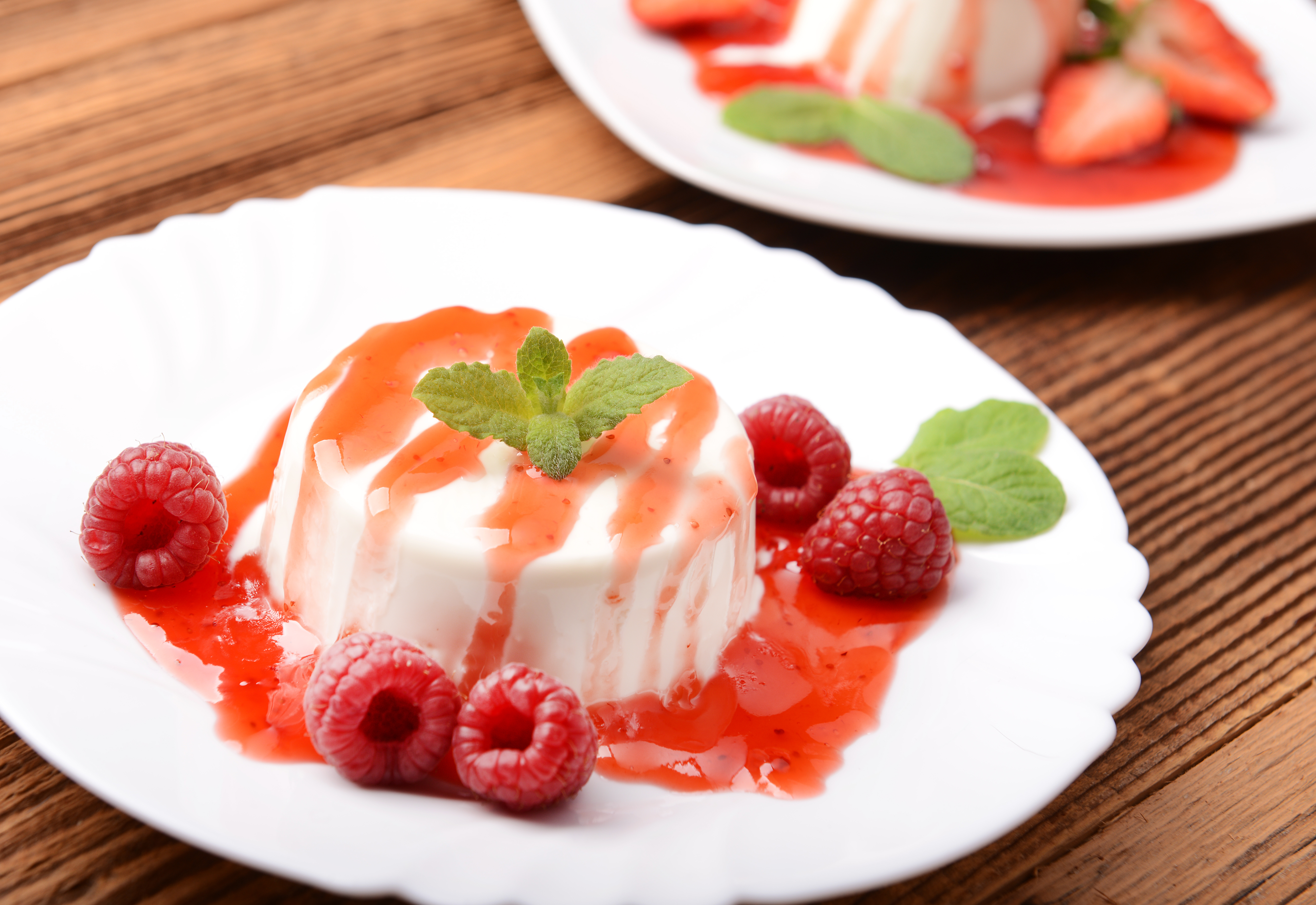 Photo de Panna Cotta aux Framboises