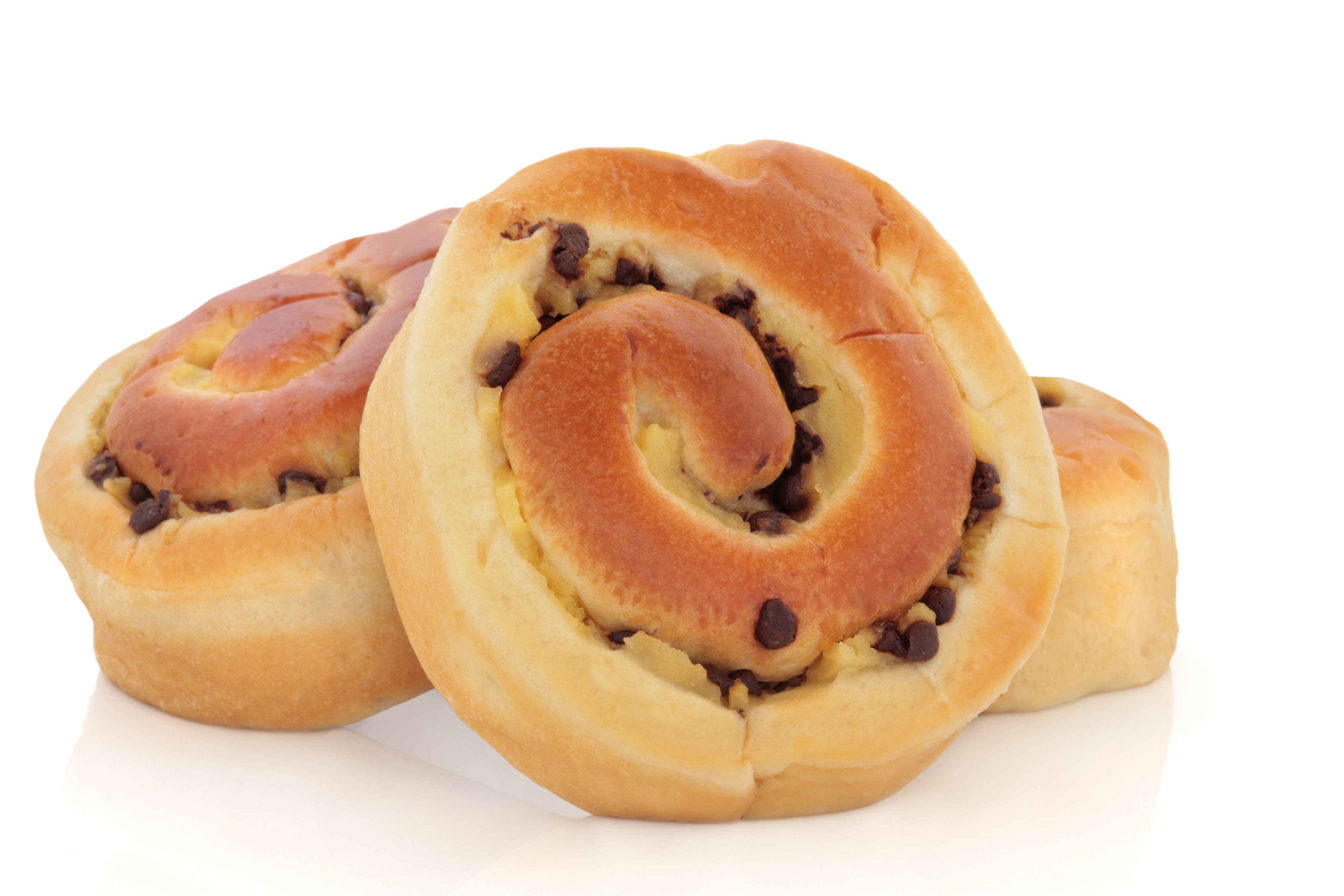 Photo de Brioches roulées aux pépites de chocolat