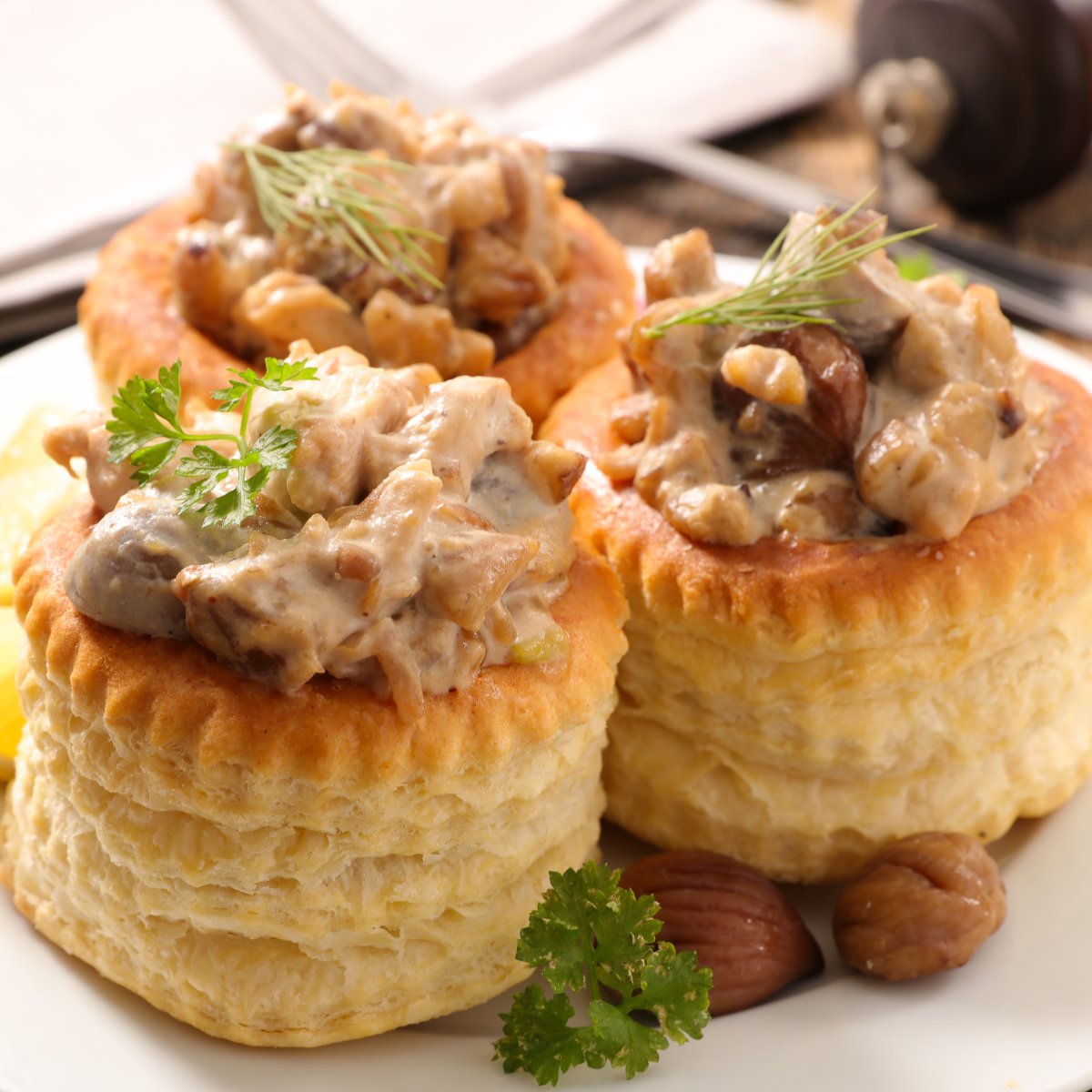 Photo de Bouchées à la Reine aux Champignons