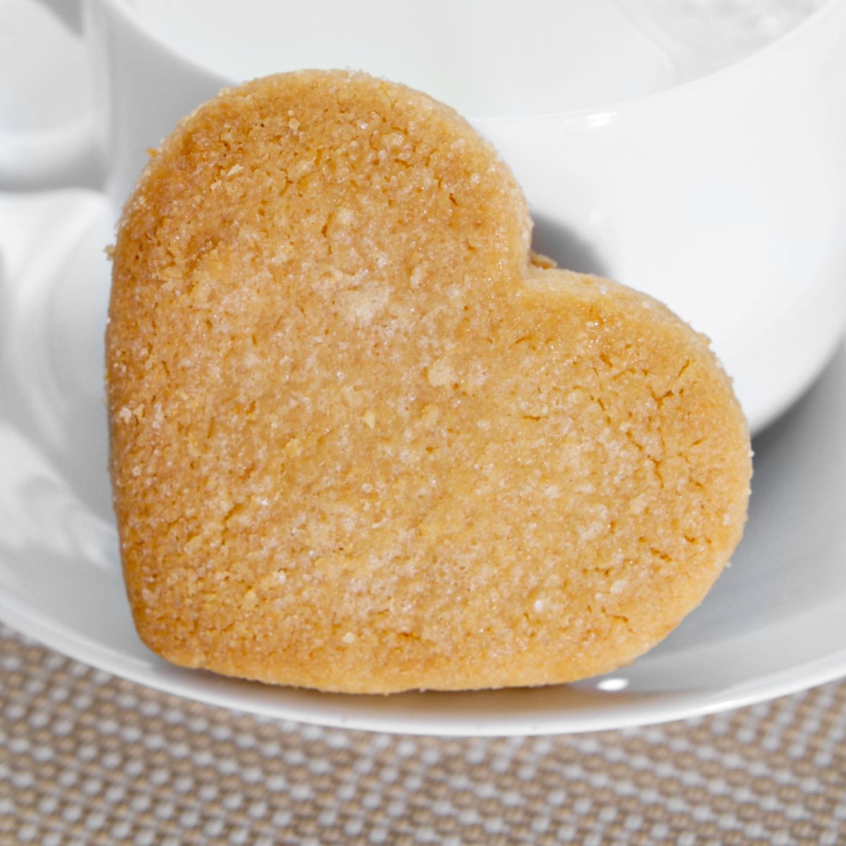 Photo de Sablés au Beurre en Forme de Cœur