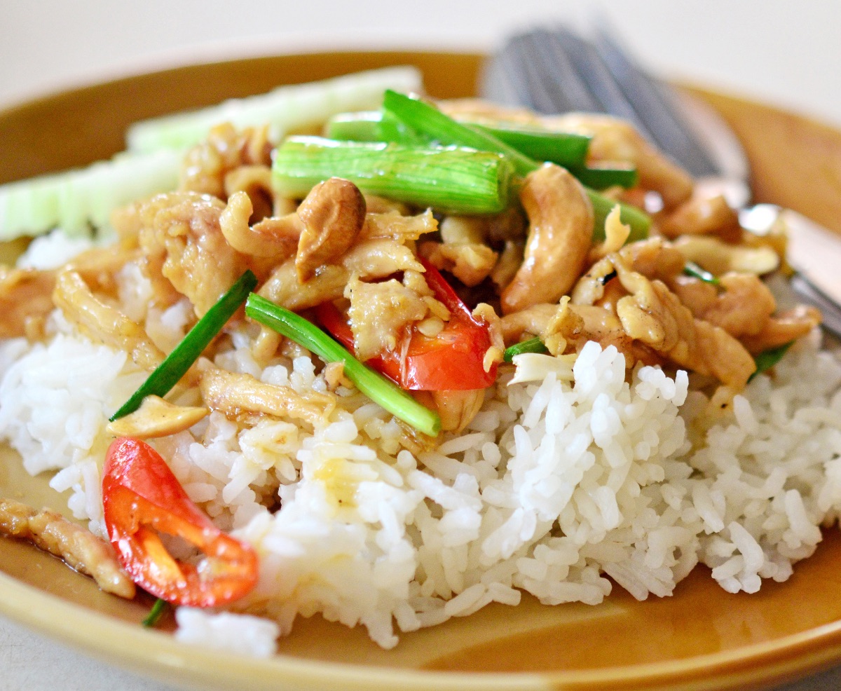 Photo de Poulet sauté aux noix de cajou
