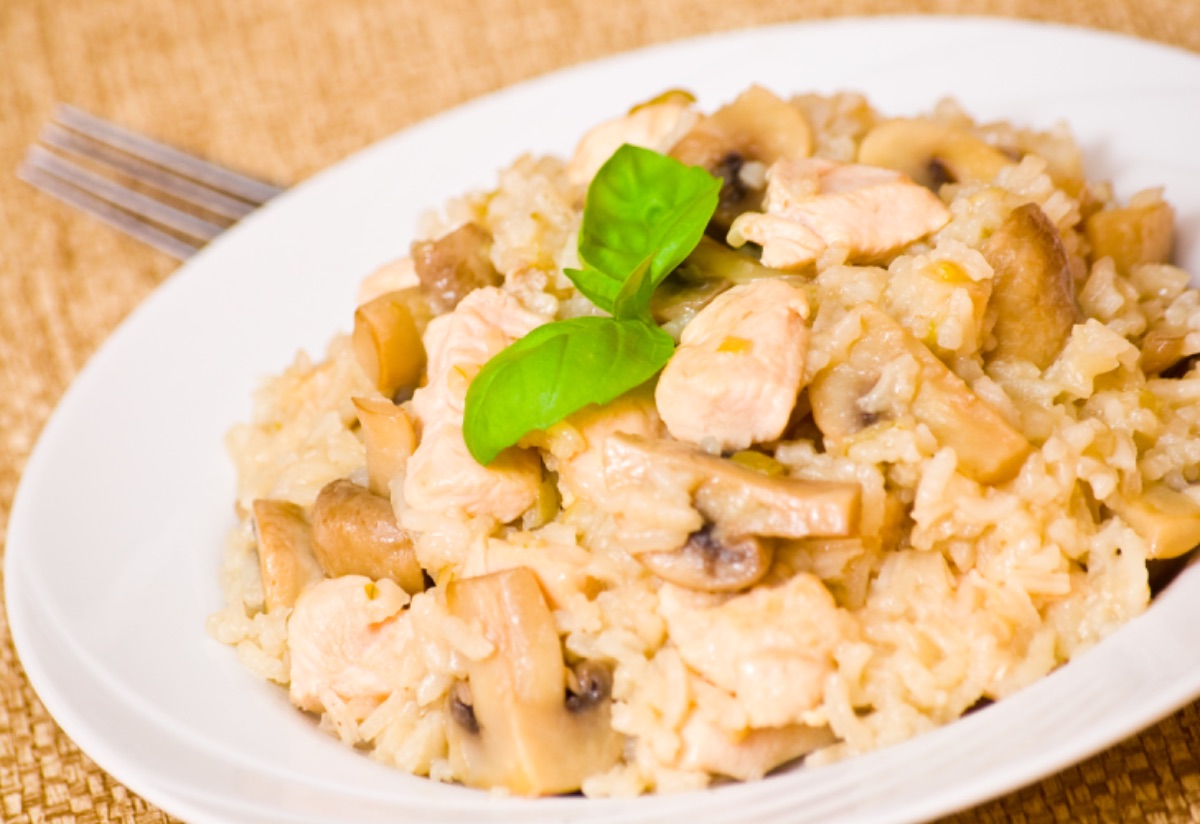 Photo de Risotto au Poulet et Champignons