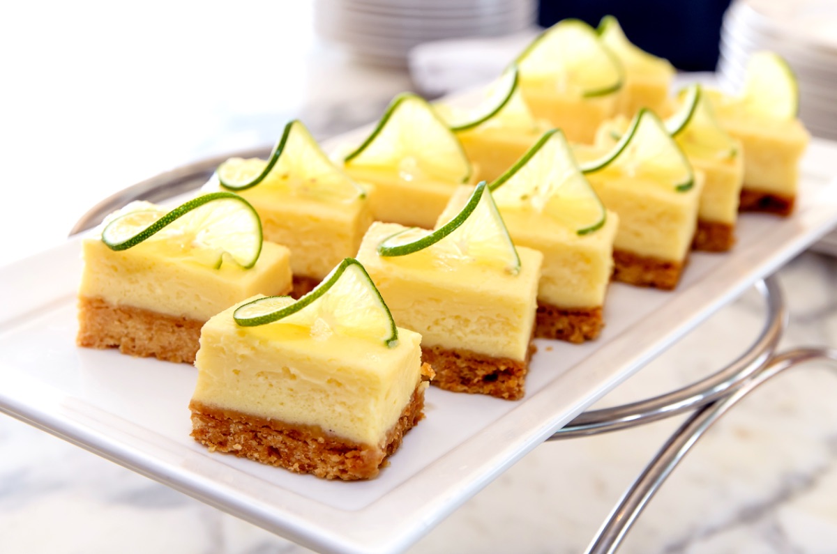 Photo de Carrés au citron vert