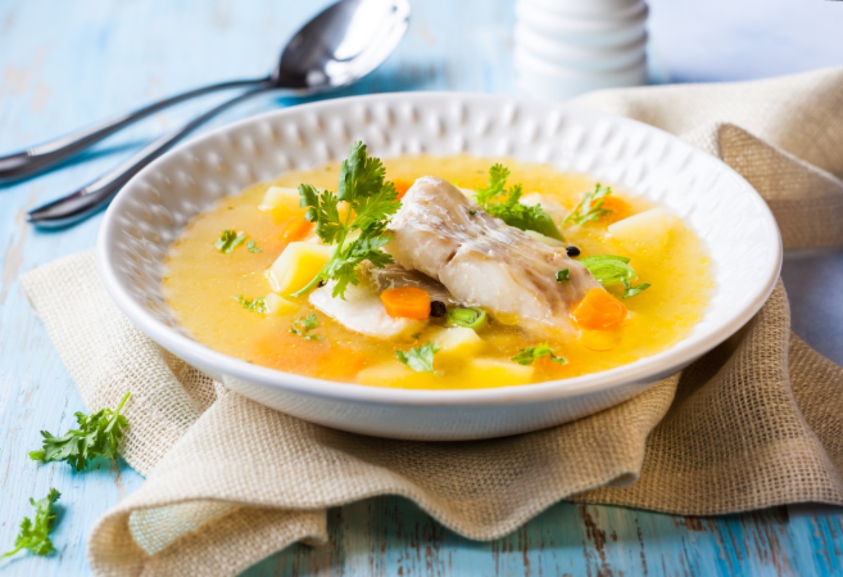 Photo de Soupe de poisson aux légumes