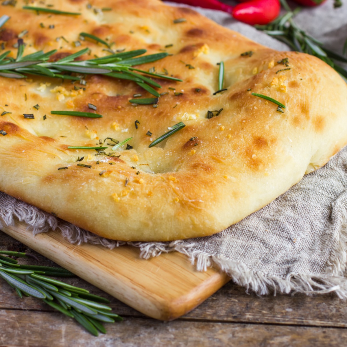 Photo de Focaccia au romarin
