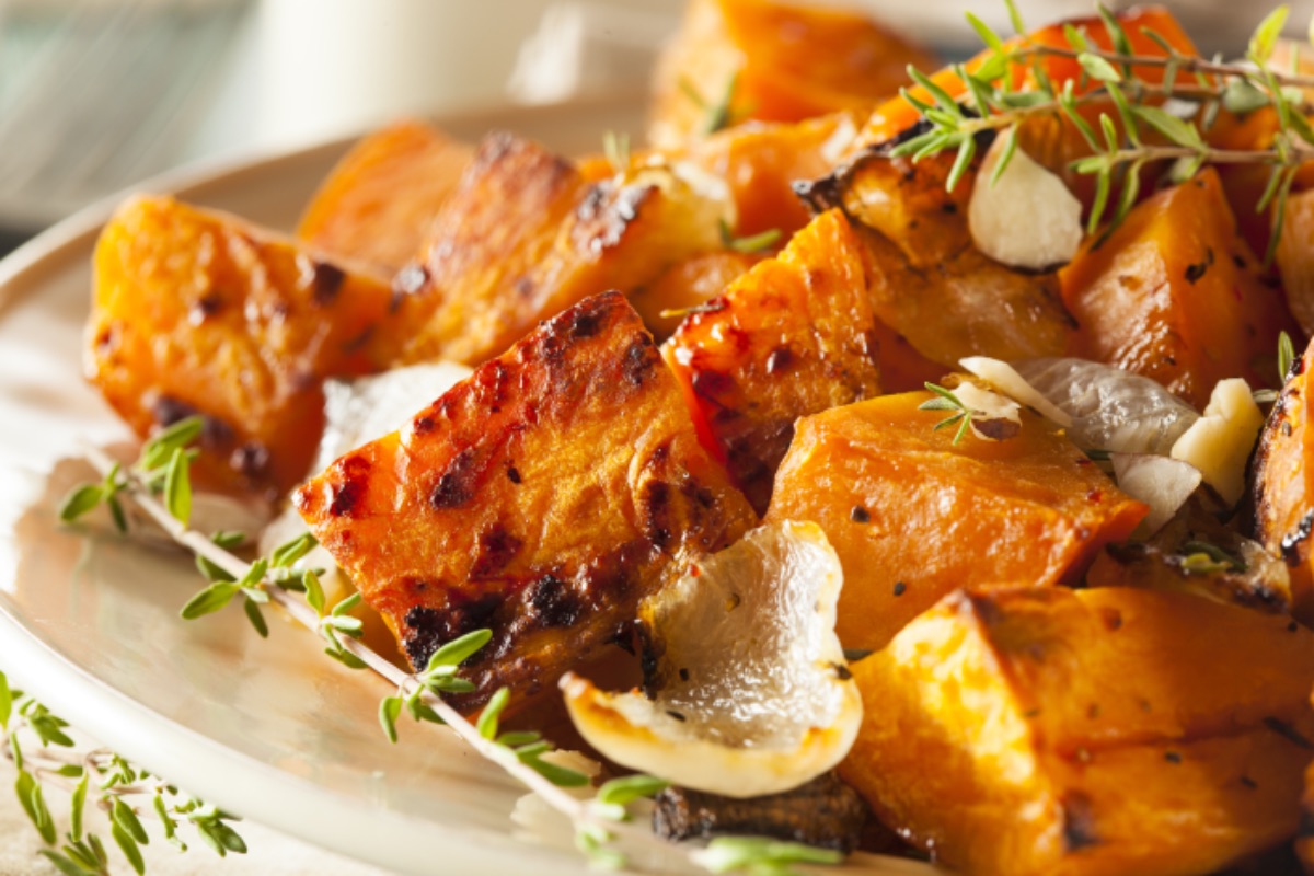 Photo de Patates Douces Rôties à l'Ail et au Thym