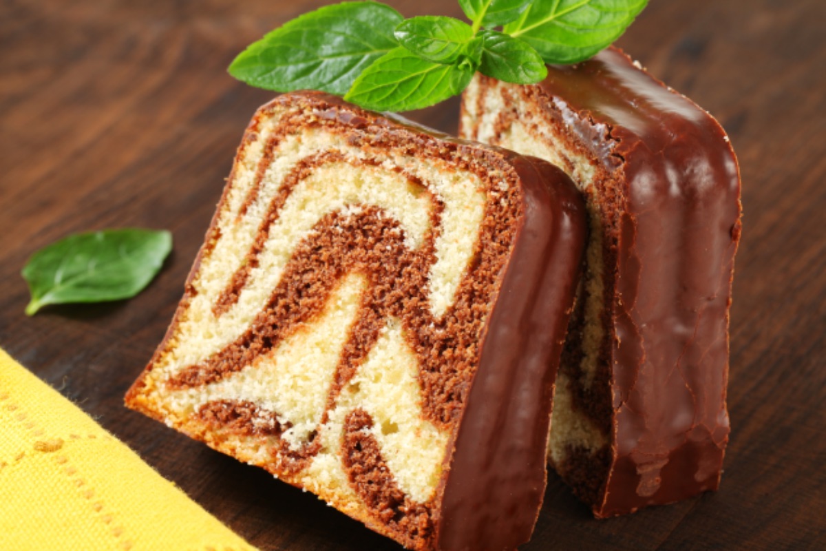 Photo de Gâteau Marbré au Chocolat