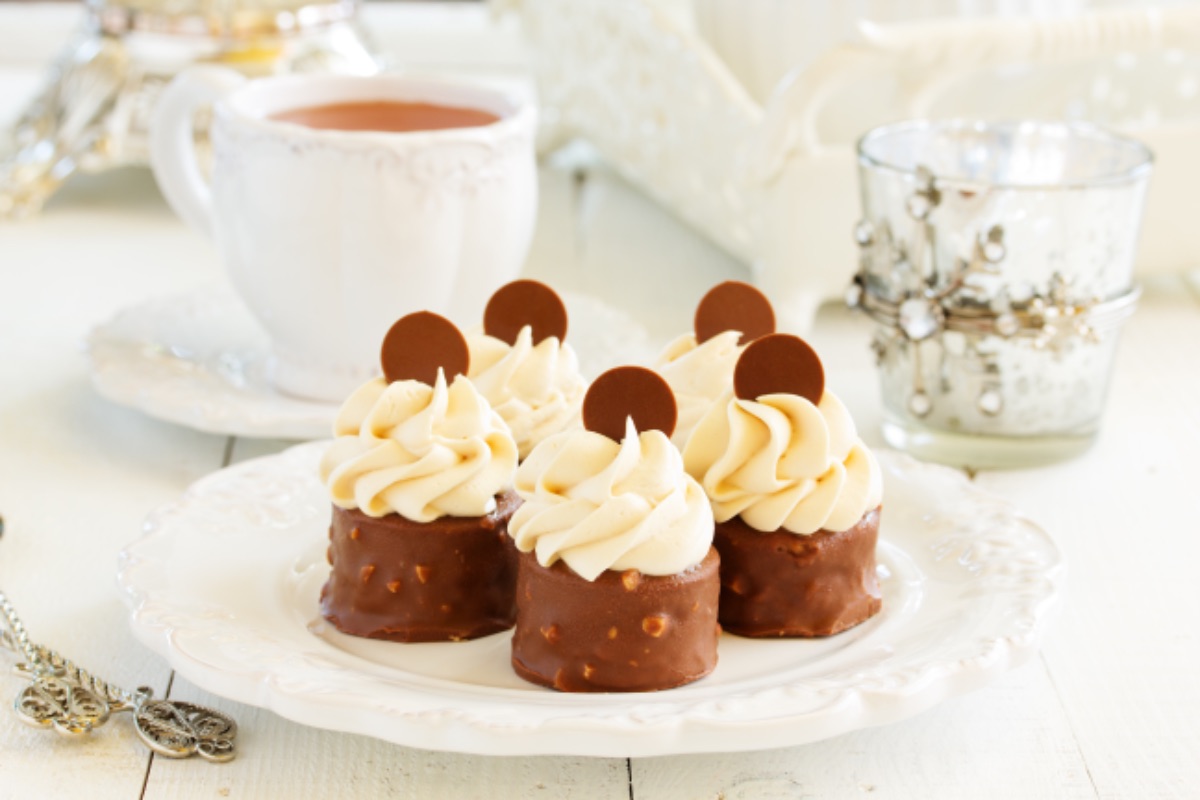 Photo de Petits Gâteaux au Chocolat et Crème