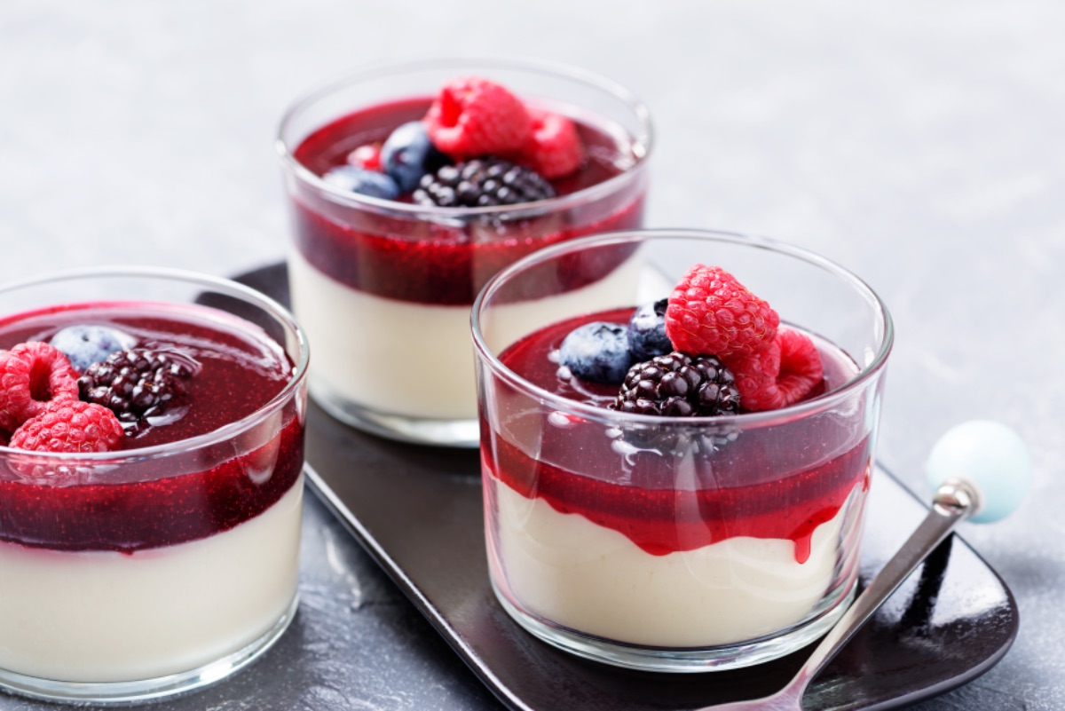 Photo de Panna Cotta aux Fruits Rouges