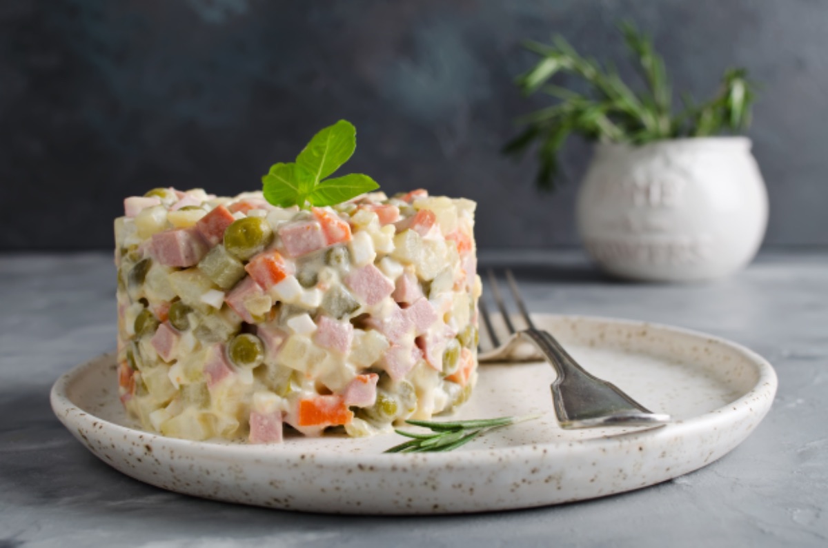 Photo de Salade Russe ou macédoine jambon