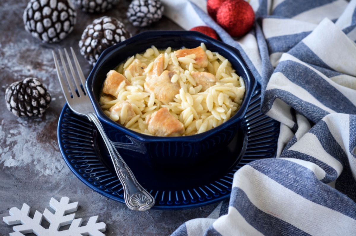 Photo de Orzo au Poulet Crémeux