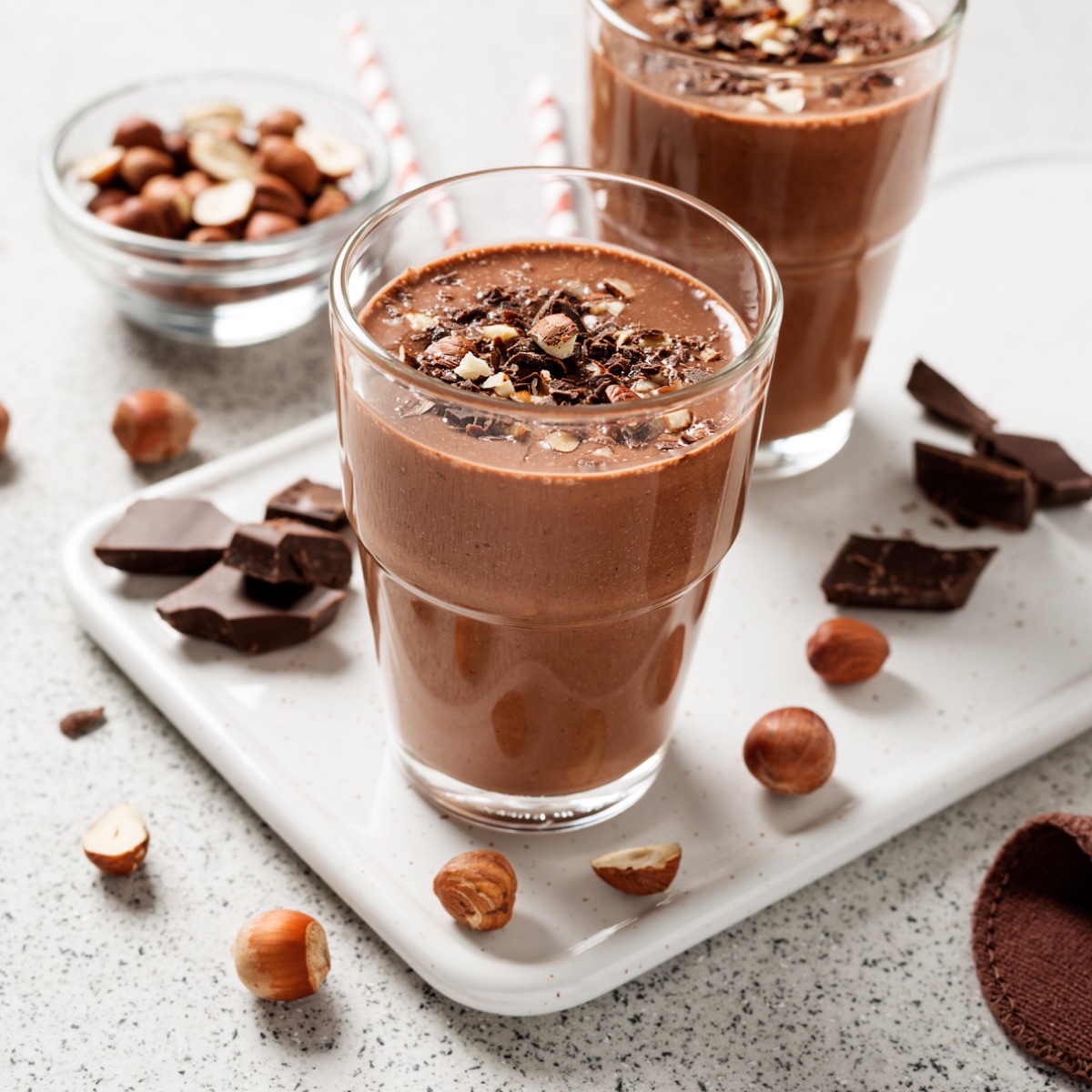 Photo de Smoothie au Chocolat et Noisettes