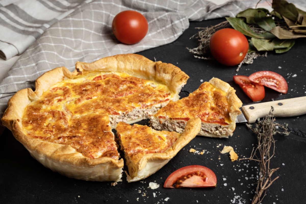 Photo de Quiche à la Tomate et au Thon