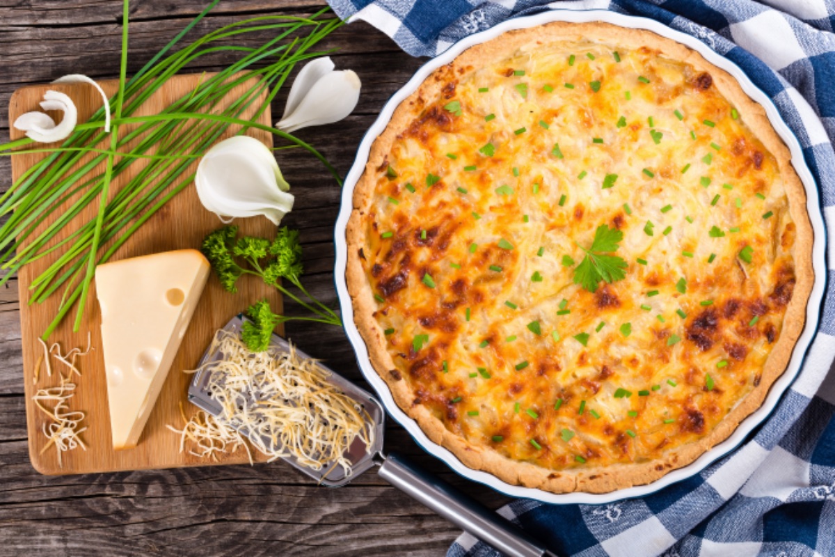 Photo de Quiche aux Oignons et Fromage