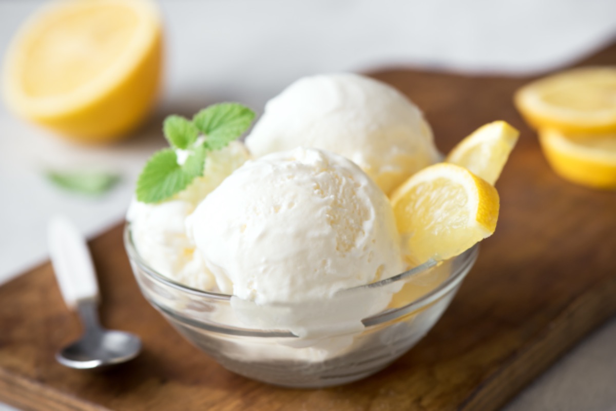 Photo de Glace au citron