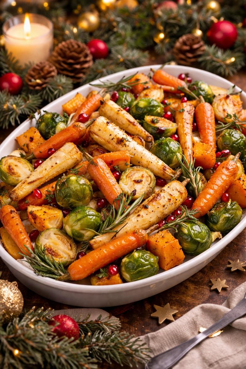 Photo de Légumes Rôtis de Noël
