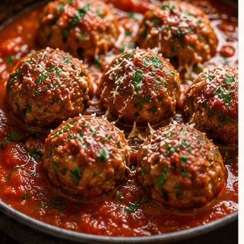 Photo de Recette Boulettes de bœuf sauce tomate