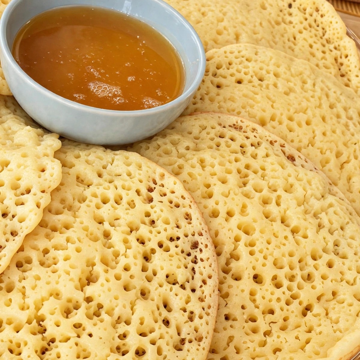 Photo de Recette Baghrir (mille trou)