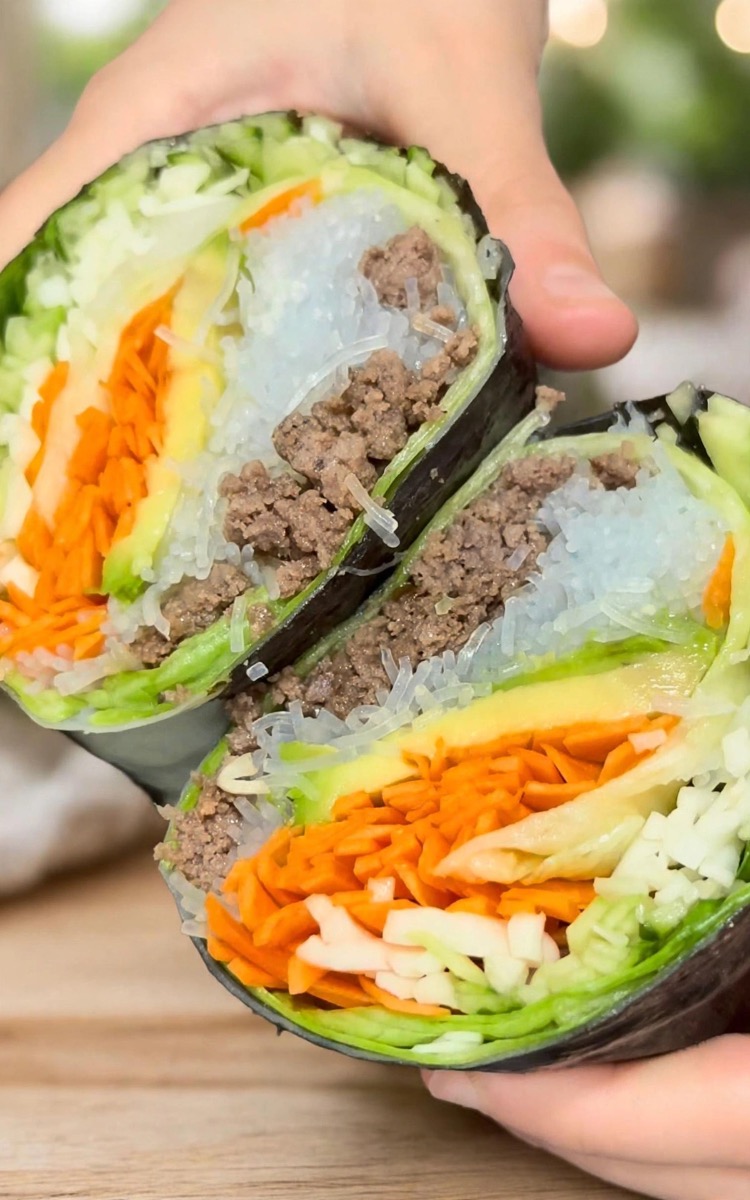Photo de Recette Wrap de Légumes et Bœuf