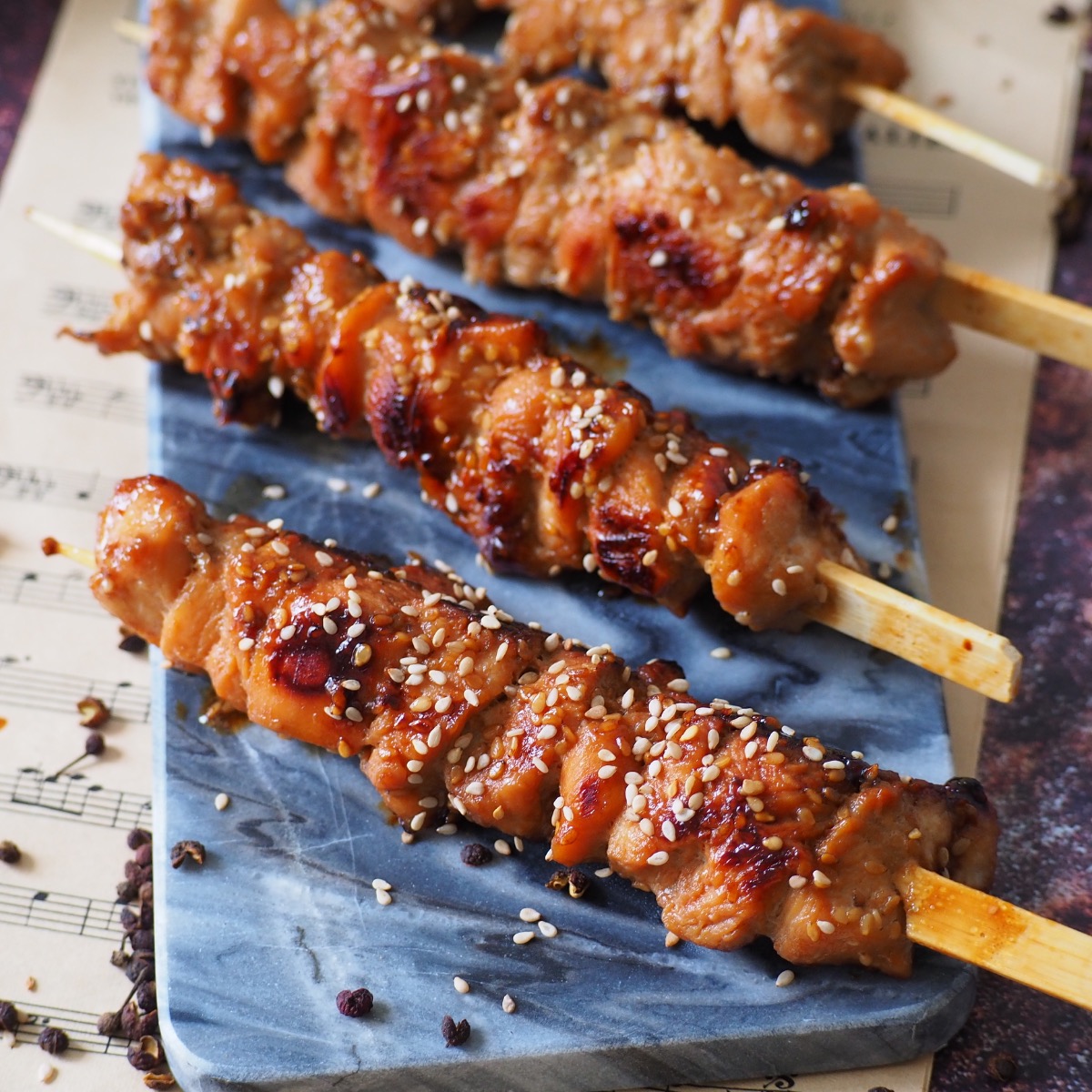 Photo de Recette Brochettes de Poulet Teriyaki