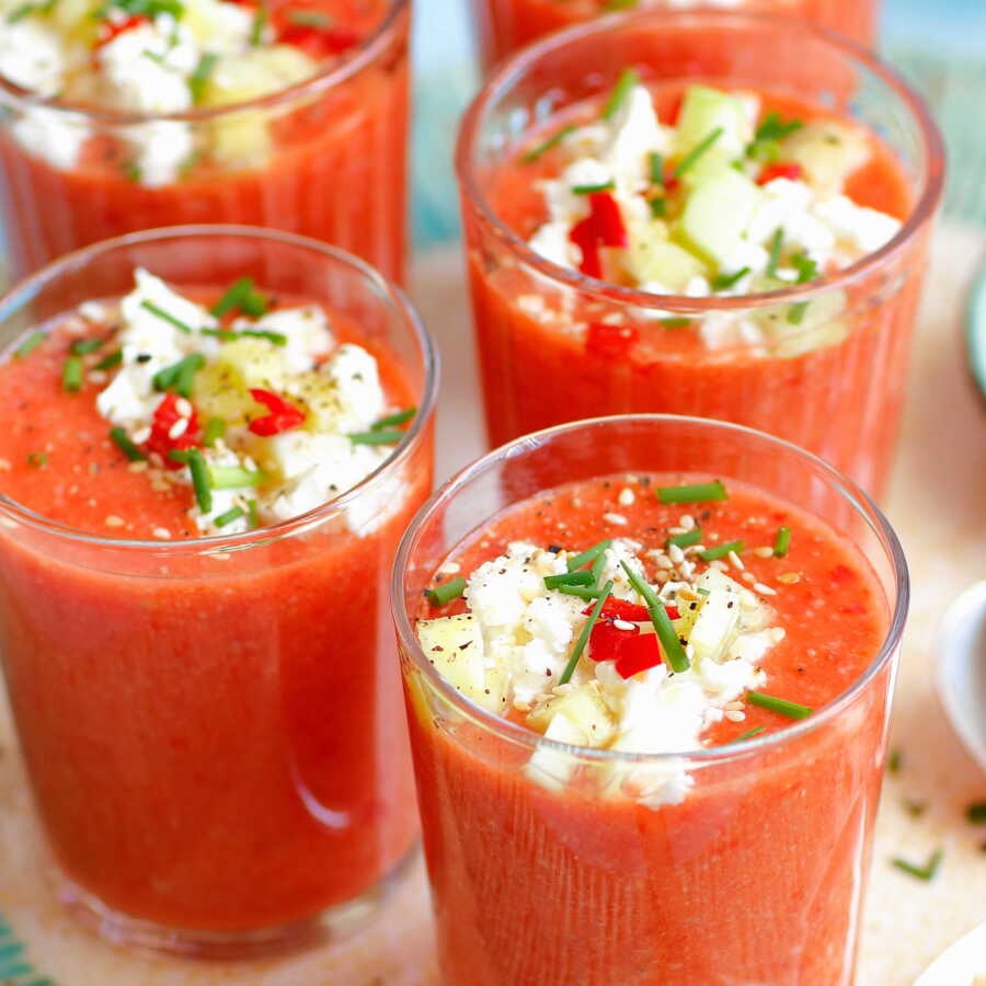 Photo de Recette Gaspacho fêta